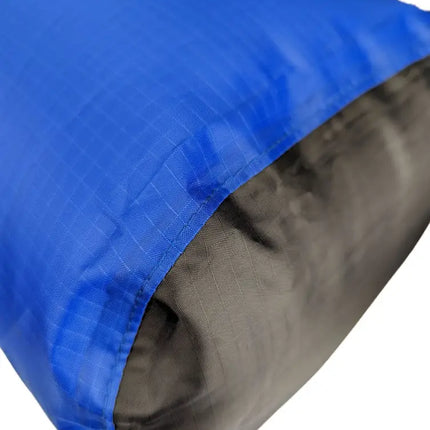 Blue and black waterproof dry bag
