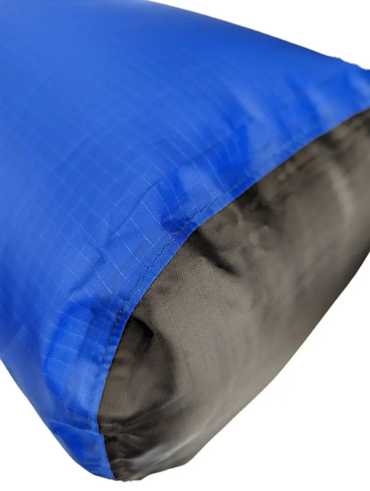 Blue and black waterproof dry bag