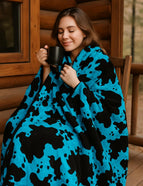 Cowhide Turquoise