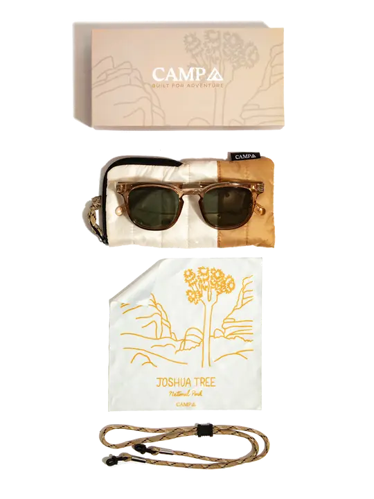 CAMP Topo Sunglasses - Joshua Tree Desert/Walnut