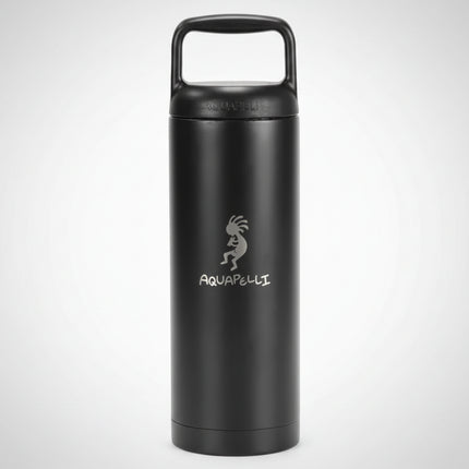 Black Aquapelli water bottle with handle