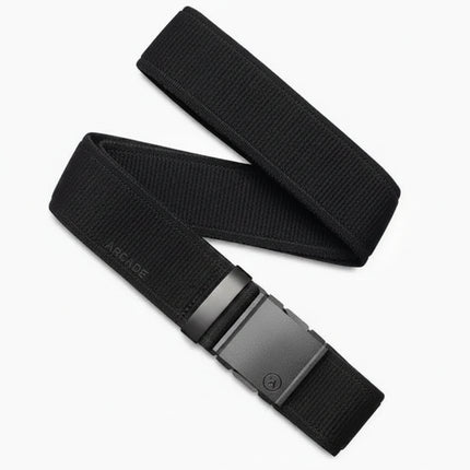 Black belt with a black buckle