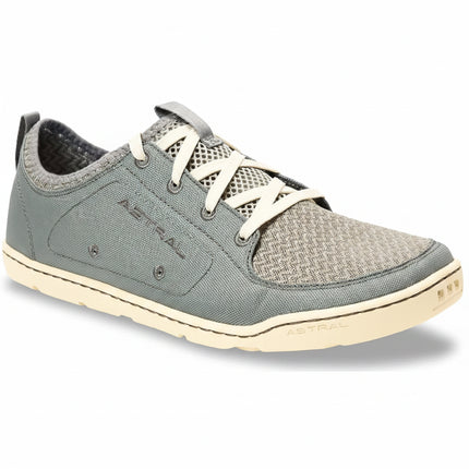 Astral Loyak AC water shoes in gray with cream laces and soles
