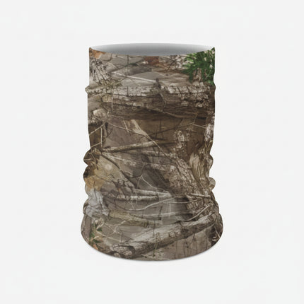 Camo print neck gaiter