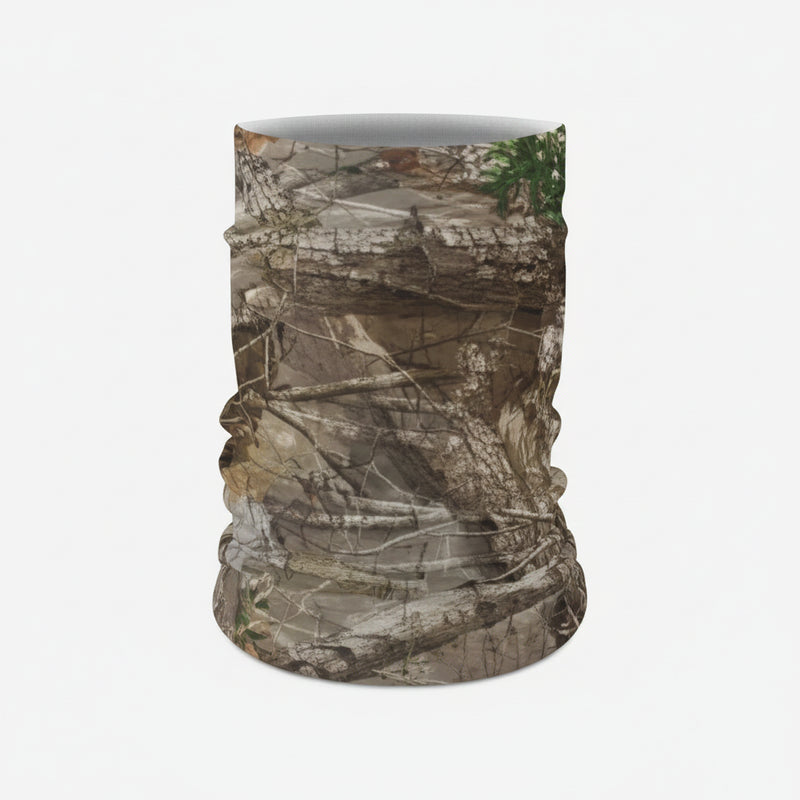Camo print neck gaiter
