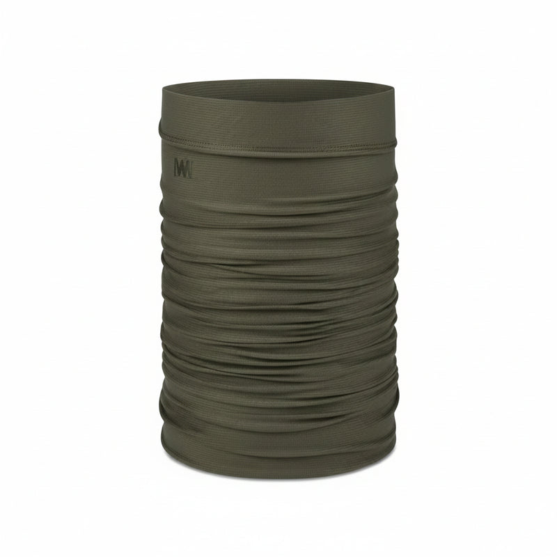 Olive green neck gaiter