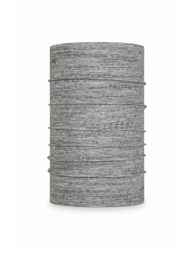 Grey patterned neck gaiter