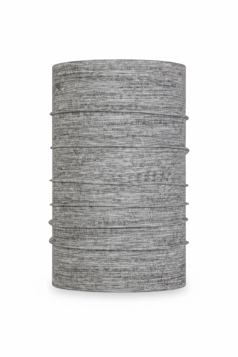 Grey patterned neck gaiter