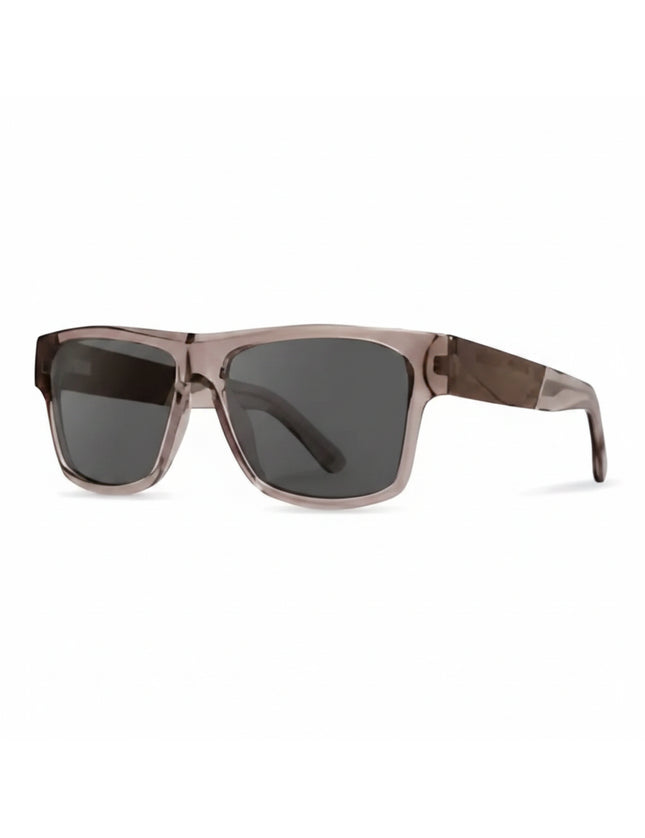 Brown sunglasses with dark lenses