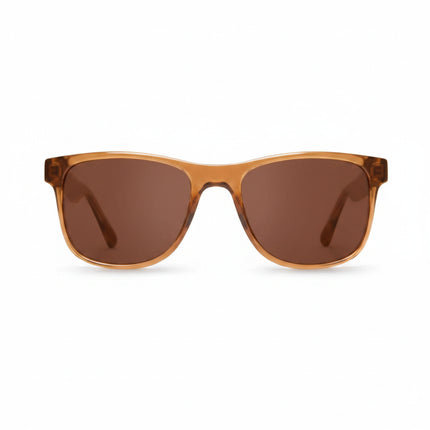 Brown sunglasses with brown lenses