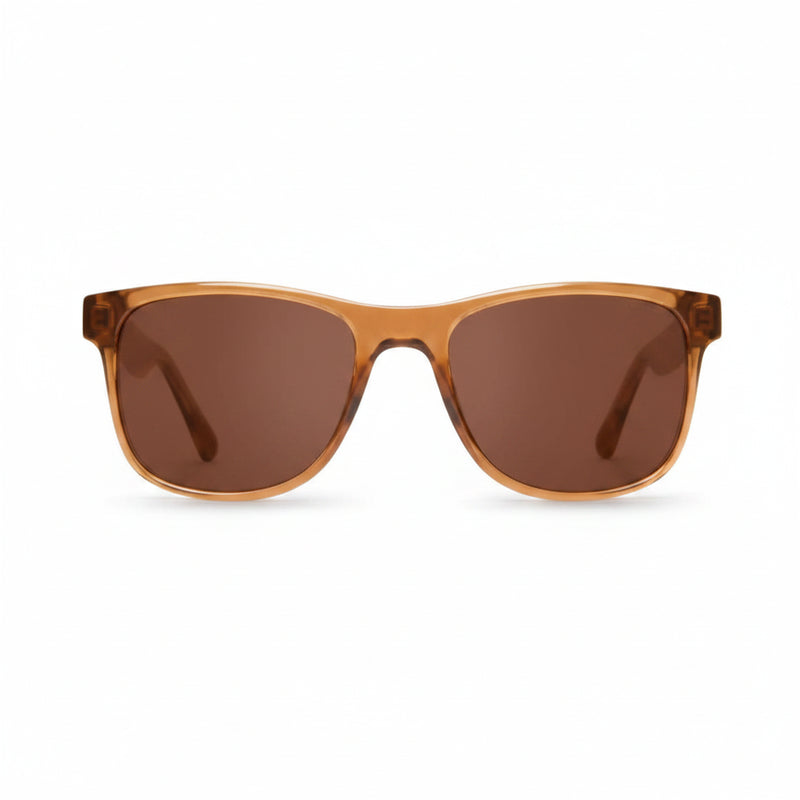 Brown sunglasses with brown lenses