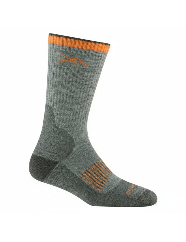 Grey and orange Darn Tough hiking sock