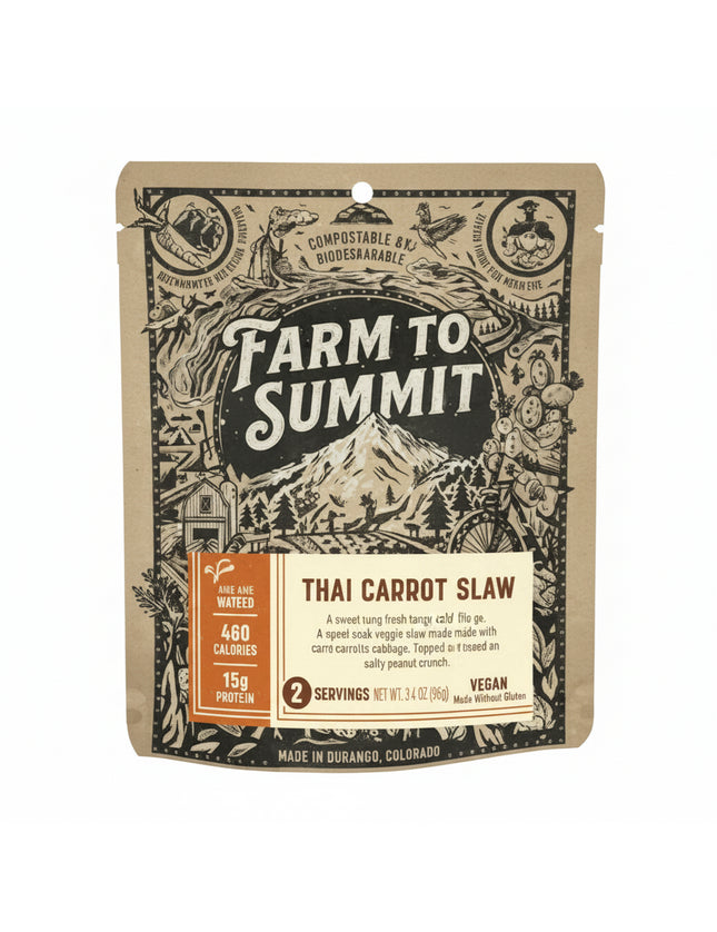 Farm to Summit Thai Carrot Slaw packaging