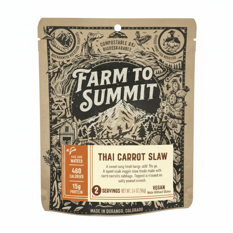 Farm to Summit Thai Carrot Slaw packaging