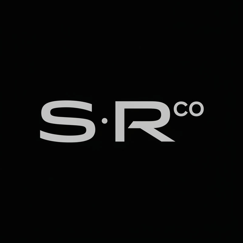 Stealth Rod Co Logo on black background.