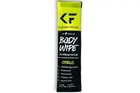 Klean Freak Body Wipe antibacterial citrus