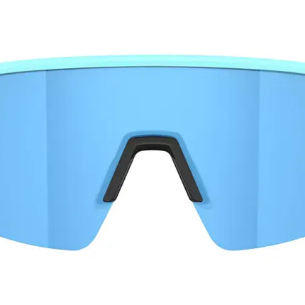 Tifosi sunglasses with light blue frame and blue lenses