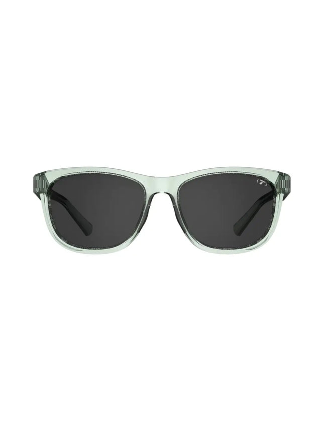 Light green sunglasses with dark lenses