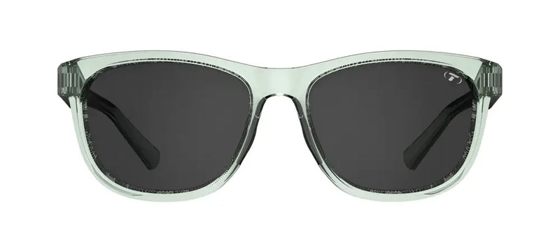 Light green sunglasses with dark lenses