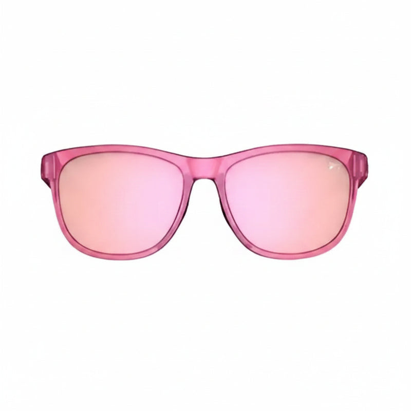 Pink sunglasses with pink tinted lenses