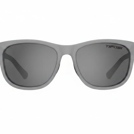 Tifosi Swank sunglasses in frosted gunmetal with smoke lenses