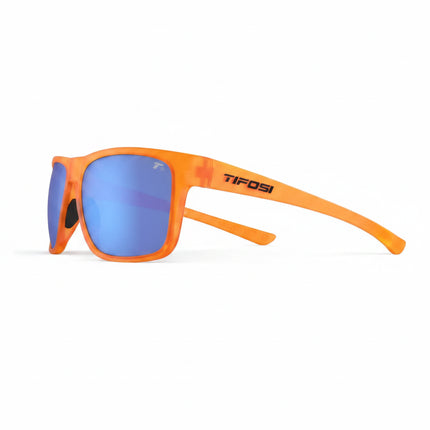 Tifosi Swank XL sunglasses in orange with blue lenses