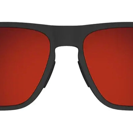 Black sunglasses with red lenses